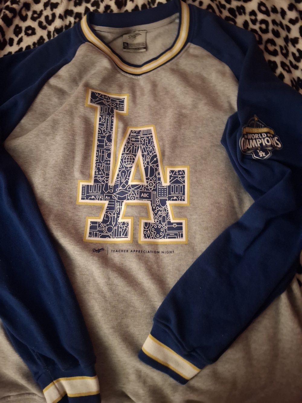 LA Dodgers Crewneck Sweater-teacher Appreciation 2026